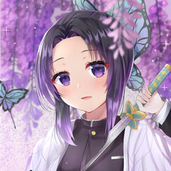 This is a pixiv picture whose title is 蟲柱.