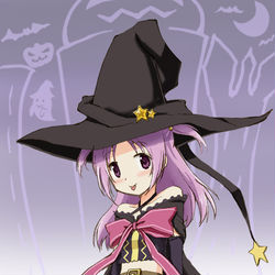 This is a pixiv picture whose title is ハロウィンが生んだ魔法少女.