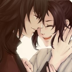 This is a pixiv picture whose title is ぎゆしの.