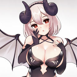 This is a pixiv picture whose title is サキュバスシリアス🎃.