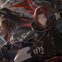 This is a pixiv picture whose title is VEIN.
