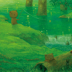This is a pixiv picture whose title is ShadowsWoods and VisitorOfLights.