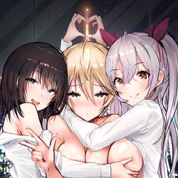 This is a pixiv picture whose title is 初裏垢投稿でびゅ～💛.