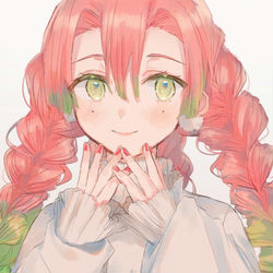 This is a pixiv picture whose title is みつりちゃん.