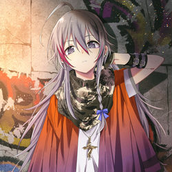 This is a pixiv picture whose title is mushup.
