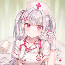 This is a pixiv picture whose title is どこが痛いですか？.
