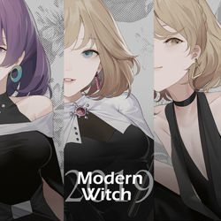 This is a pixiv picture whose title is Modern Witch.