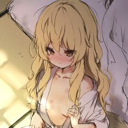 This is a pixiv picture whose title is 発情.