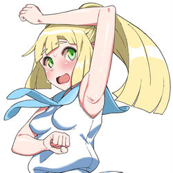 This is a pixiv picture whose title is リーリエ.