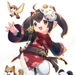This is a pixiv picture whose title is ララフェル.