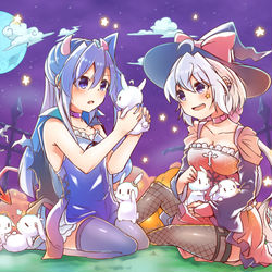 This is a pixiv picture whose title is はろうぃーん.