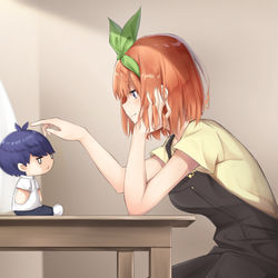 This is a pixiv picture whose title is 四葉ちゃん.