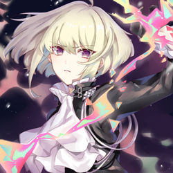 This is a pixiv picture whose title is 炎.