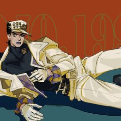 This is a pixiv picture whose title is Jotaro log.