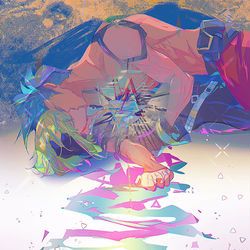 This is a pixiv picture whose title is プロメア　LOG.