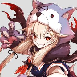 This is a pixiv picture whose title is 夕立.