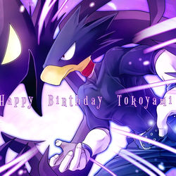 This is a pixiv picture whose title is 常闇踏陰生誕祭2019！！.