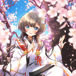 This is a pixiv picture whose title is 満開.