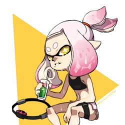 This is a pixiv picture whose title is インクリングフィットネス.