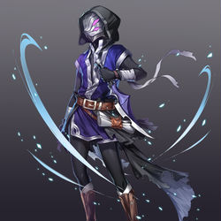 This is a pixiv picture whose title is [仕事絵]ARCANA TACTICS /アベンジャー.