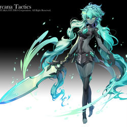 This is a pixiv picture whose title is [仕事絵] ARCANA TACTICS / サーヴァント.