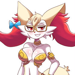 This is a pixiv picture whose title is Braixen princess.