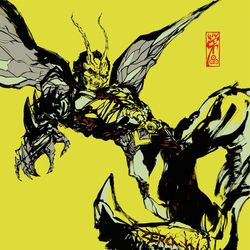 This is a pixiv picture whose title is アナザーゼロワン.