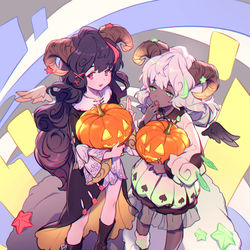This is a pixiv picture whose title is ハロウィン.