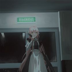 This is a pixiv picture whose title is тупик.