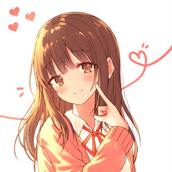 This is a pixiv picture whose title is ♥.