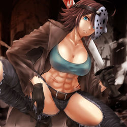 This is a pixiv picture whose title is ジェイソン.