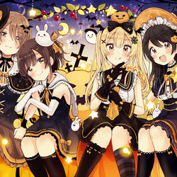 This is a pixiv picture whose title is Happy Halloween!!.