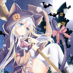 This is a pixiv picture whose title is ハロウィンヴェルちゃん.