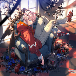 This is a pixiv picture whose title is Halloween😈😈.