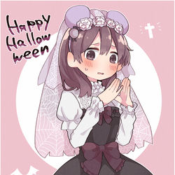 This is a pixiv picture whose title is 花嫁カチューシャ押谷.