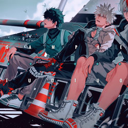 This is a pixiv picture whose title is 僕のヒーローアカデミア Poster.