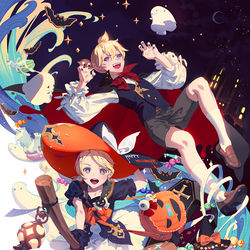 This is a pixiv picture whose title is HAPPY HALLOWEEN!.
