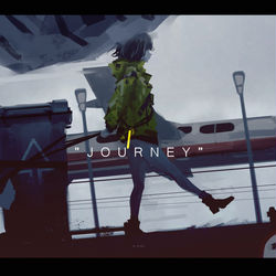 This is a pixiv picture whose title is journey.