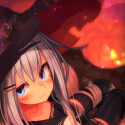 This is a pixiv picture whose title is トリックオアトリートだよ…司令官？.
