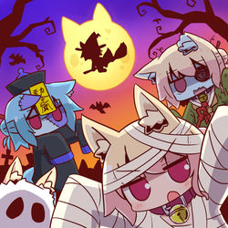 This is a pixiv picture whose title is ﾊﾛｳｨｰﾝ.