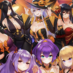 This is a pixiv picture whose title is ハッピーハロウィン~ 🎃.