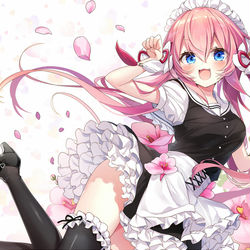 This is a pixiv picture whose title is メイドディアスキア.