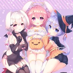 This is a pixiv picture whose title is はぴはろ.