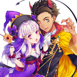 This is a pixiv picture whose title is リシテア「ハロウィンは遊びではありません！！！！！！！！！！！」.