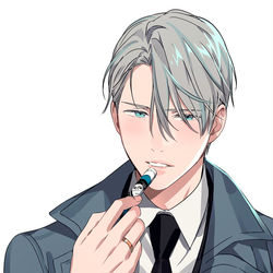 This is a pixiv picture whose title is YOI LOG.