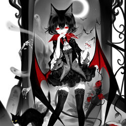 This is a pixiv picture whose title is Happy Halloween.