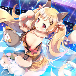 This is a pixiv picture whose title is ニャンニャンアイドル☆.