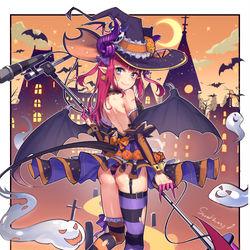 This is a pixiv picture whose title is Happy  Halloween!.
