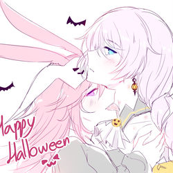 This is a pixiv picture whose title is Halloween 2019.