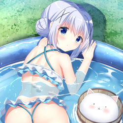 This is a pixiv picture whose title is ごちうさ絵まとめ.